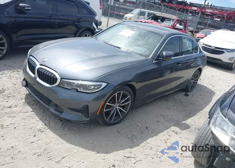 2020 BMW 330I z USA, uszkodzony, nr VIN 3MW5R1J03L8B38333